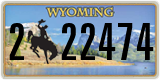 Wyoming, 1(2) 1234X