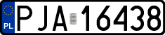 License plates of Poland, Regular car plates