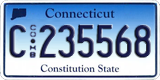 Connecticut, Combination (C-123456)