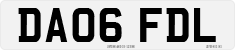 License plate of the United Kingdom, 2001 year system