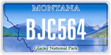 Montana, Specialty plates (ABC123)