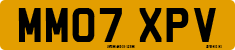 License plate of the United Kingdom, 2001 year system