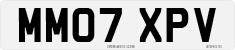 License plate of the United Kingdom, 2001 year system
