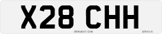 License plate of the United Kingdom, 1983 year system