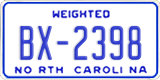 North Carolina, Weighted (AB-1234)
