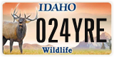 Idaho, Specialty plates