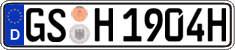 German license plate, Plates for oldtimers (type 