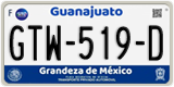 Guanajuato, Cars (AAA-000-A)