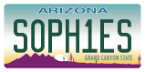 Arizona, Vanity Plates