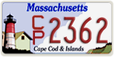 Massachusetts, Specialty plates (AB 1234)