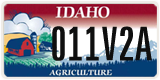 Idaho, Specialty plates