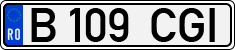 License plate of Romania, Regular plates
