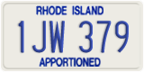 Rhode Island, Apportioned