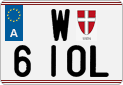 License plate of Austria, Regular plates