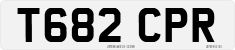License plate of the United Kingdom, 1983 year system