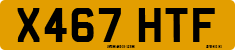 License plate of the United Kingdom, 1983 year system