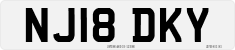 License plate of the United Kingdom, 2001 year system
