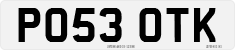 License plate of the United Kingdom, 2001 year system