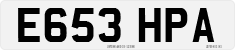License plate of the United Kingdom, 1983 year system