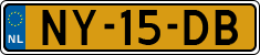 License plate of the Netherlands, Cars