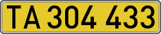 License plates of Spain, Diplomatic