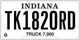 Indiana, TK123ABC (Truck)