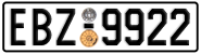 License plate of Greece, Cars