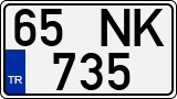 License plate of Turkey, Regular plates