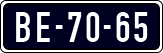 License plate of the Netherlands, Imported oldtimers (commercial vehicles)