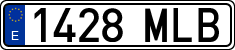 License plates of Spain, Ordinary (2000)