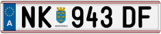 License plate of Austria, Regular plates