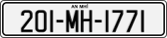 License plate of Ireland, Regular plates