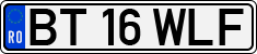 License plate of Romania, Regular plates