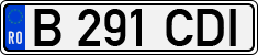License plate of Romania, Regular plates
