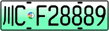 License plate of China, Electric vehicles