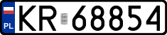 License plates of Poland, Regular car plates