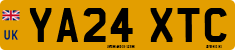 License plate of the United Kingdom, 2001 year system