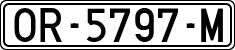 License plates of Spain, 1971 year series
