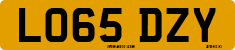 License plate of the United Kingdom, 2001 year system