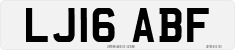 License plate of the United Kingdom, 2001 year system