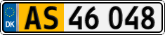 License plate of Denmark, Lower-taxed commercial vehicles
