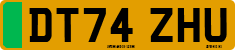License plate of the United Kingdom, 2001 year system