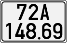 License plate of Vietnam, Cars