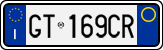 License plate of Italy, Cars (1994 year series)