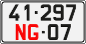 License plate of Vietnam, Diplomatic