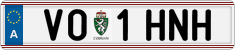 License plate of Austria, Regular plates