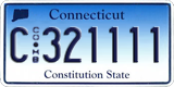 Connecticut, Combination (C-123456)