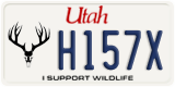 Utah, Specialty plates (A123B)