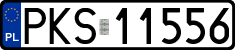 License plates of Poland, Regular car plates