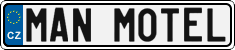License plate of the Czech Republic, Vanity Plates